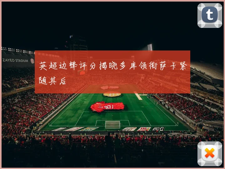 英超边锋评分揭晓多库领衔萨卡紧随其后